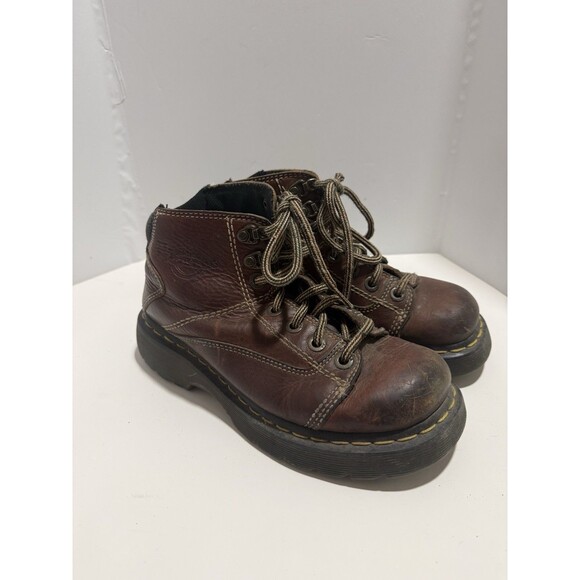 Dr. Docs Martens 8A07 Lace Up Air Wair Punk Grunge Mens Boots Size UK 5 US 6 Doc main image 6